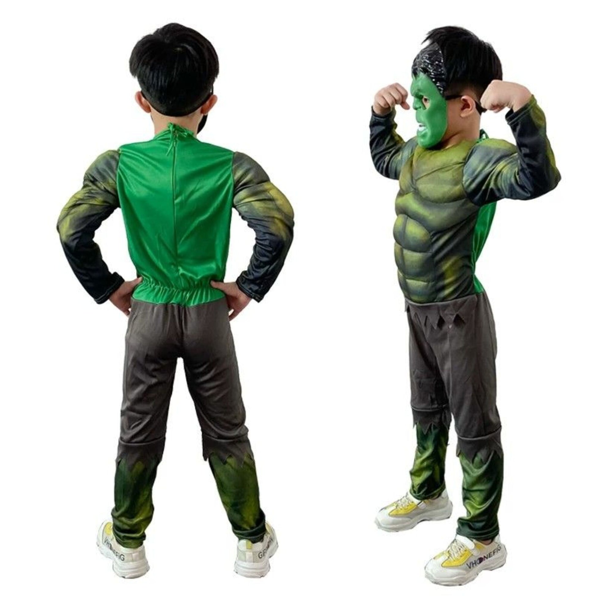 Hulk Kids Costume – Marvel Avengers Superhero Cosplay Outfit for Boys Halloween Party & Dress-Up | MTJ205 party X party