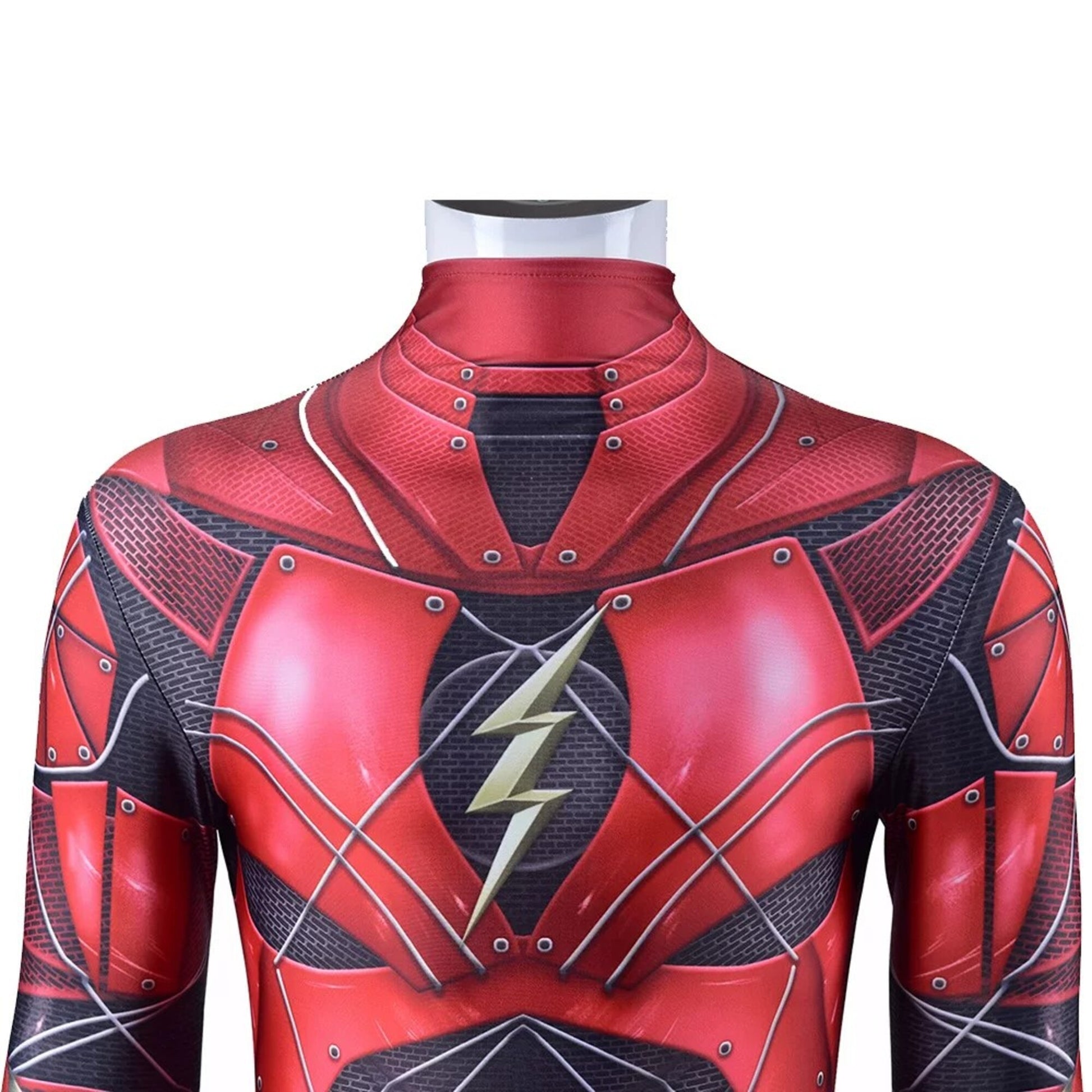 The Flash Barry Allen Justice League Cosplay Costume Superhero Halloween Stage Performance Outfit for Men Adults – DC304 party X party