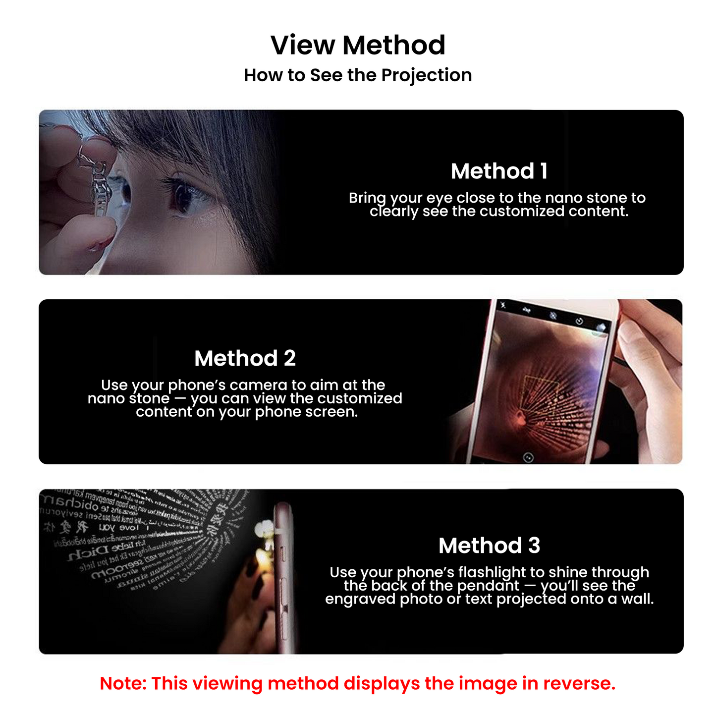 A Secret Hidden in Light: Original “100 Languages I Love You” Projection Bracelet