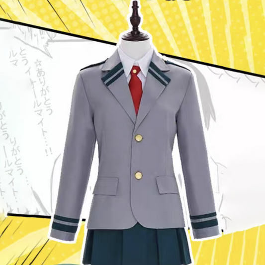 Ochaco Uraraka Cosplay Costume – My Hero Academia Hero Anime Halloween Outfit | UA010