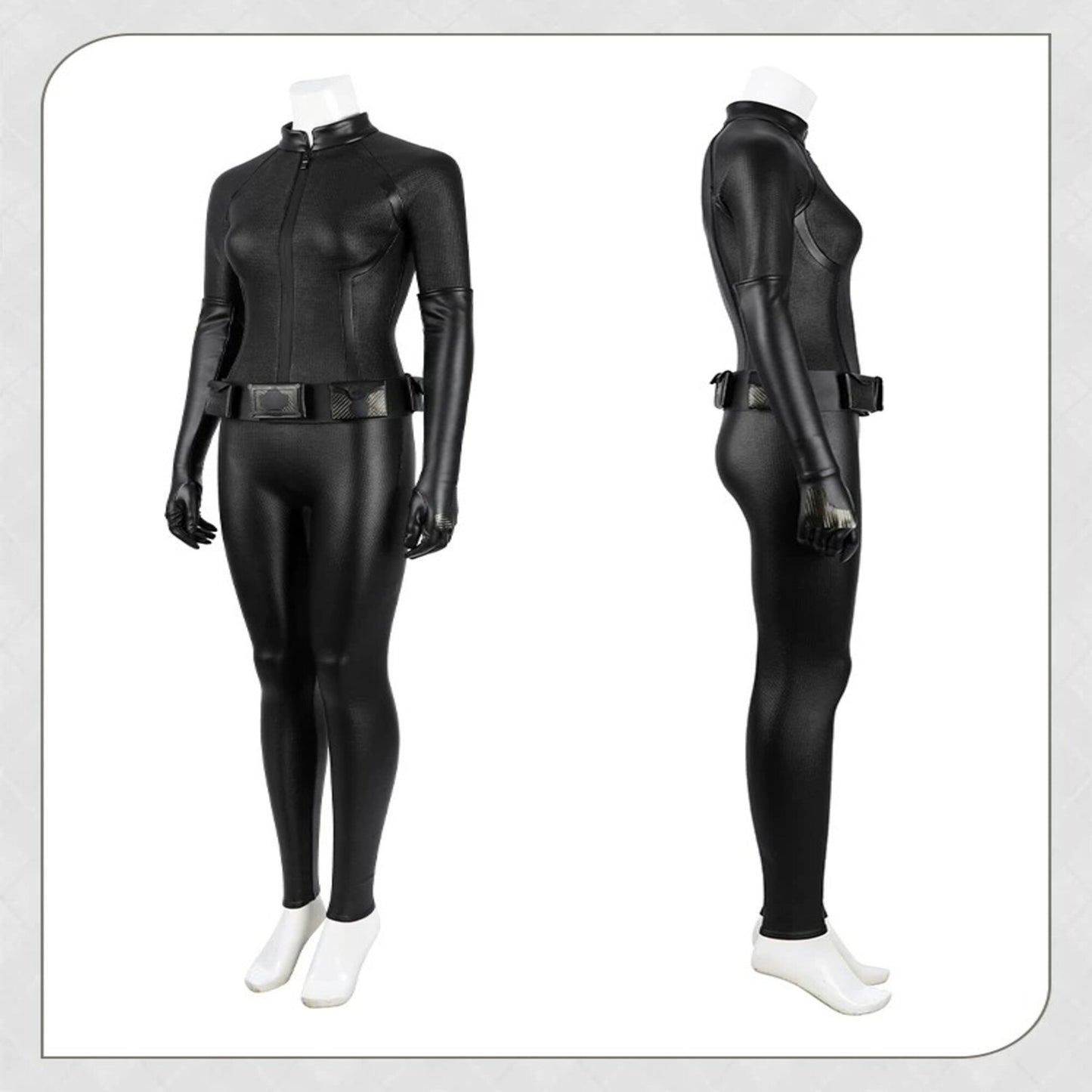 Batman The Dark Knight Rises Catwoman Selina Kyle Anne Hathaway Version Full Set Cosplay Costume Outfit (Boots Not Included) – DC404 party X party