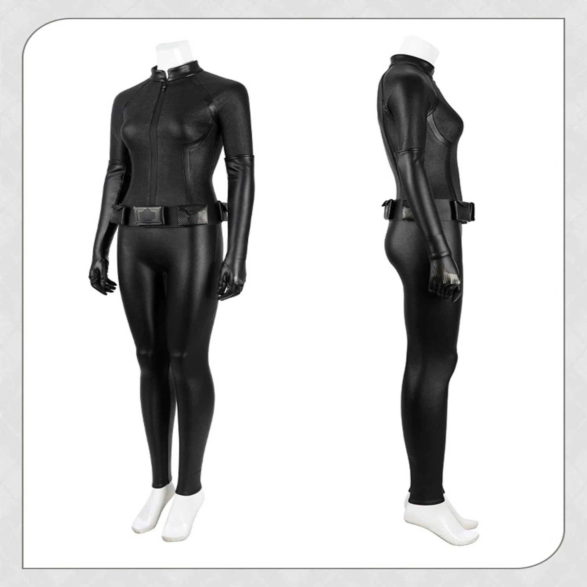 Batman The Dark Knight Rises Catwoman Selina Kyle Anne Hathaway Version Full Set Cosplay Costume Outfit (Boots Not Included) – DC404 party X party