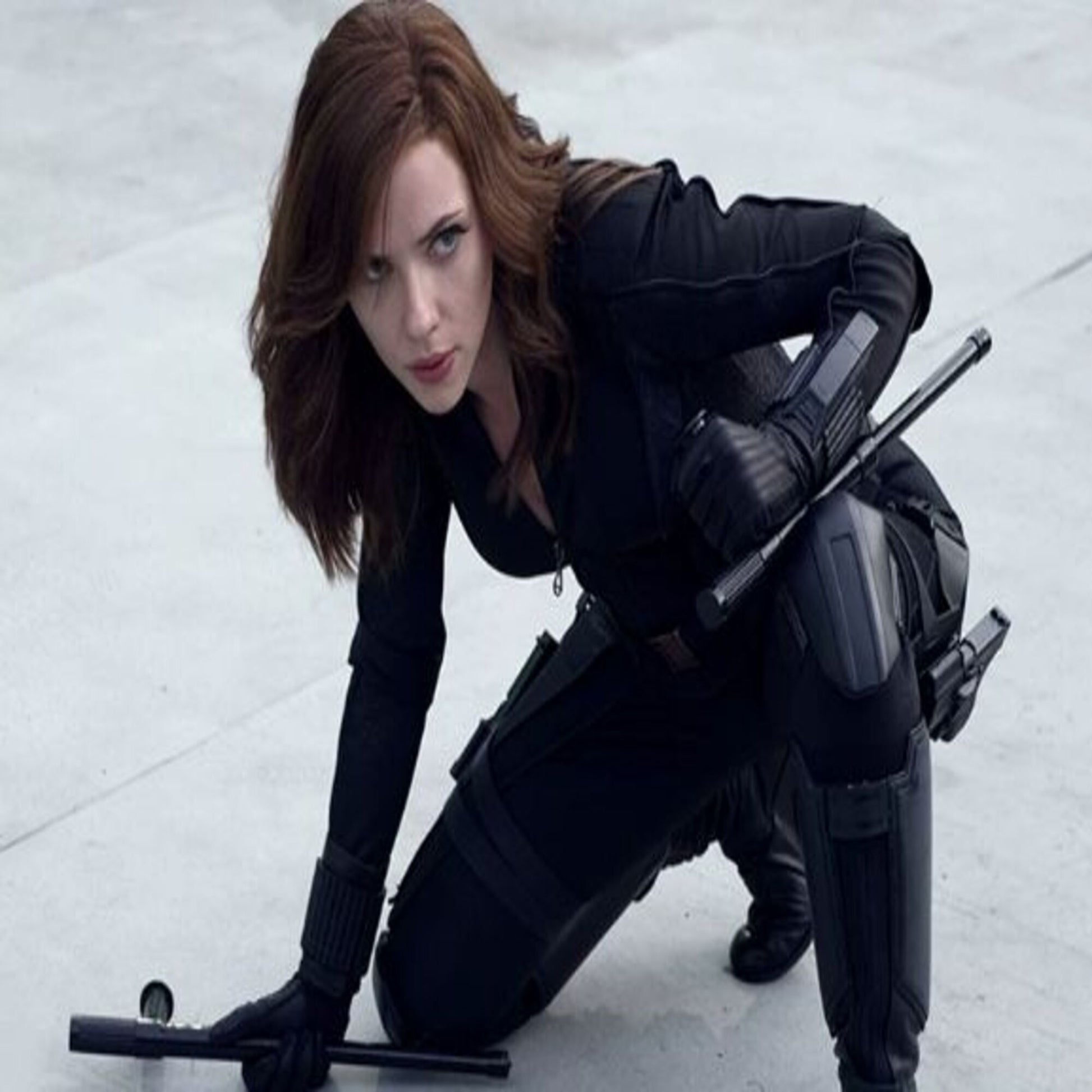 Black Widow Captain America 3: Civil War Cosplay Costume – Marvel Avengers Women’s Bodysuit | MTJ318 party X party