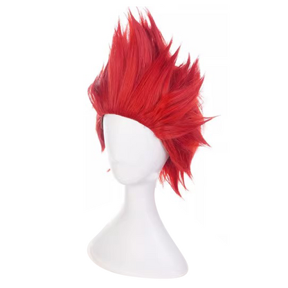 Eijiro Kirishima Cosplay Wig – My Hero Academia Red Spiky Short Synthetic Anime Hair Wig | UA017 party X party
