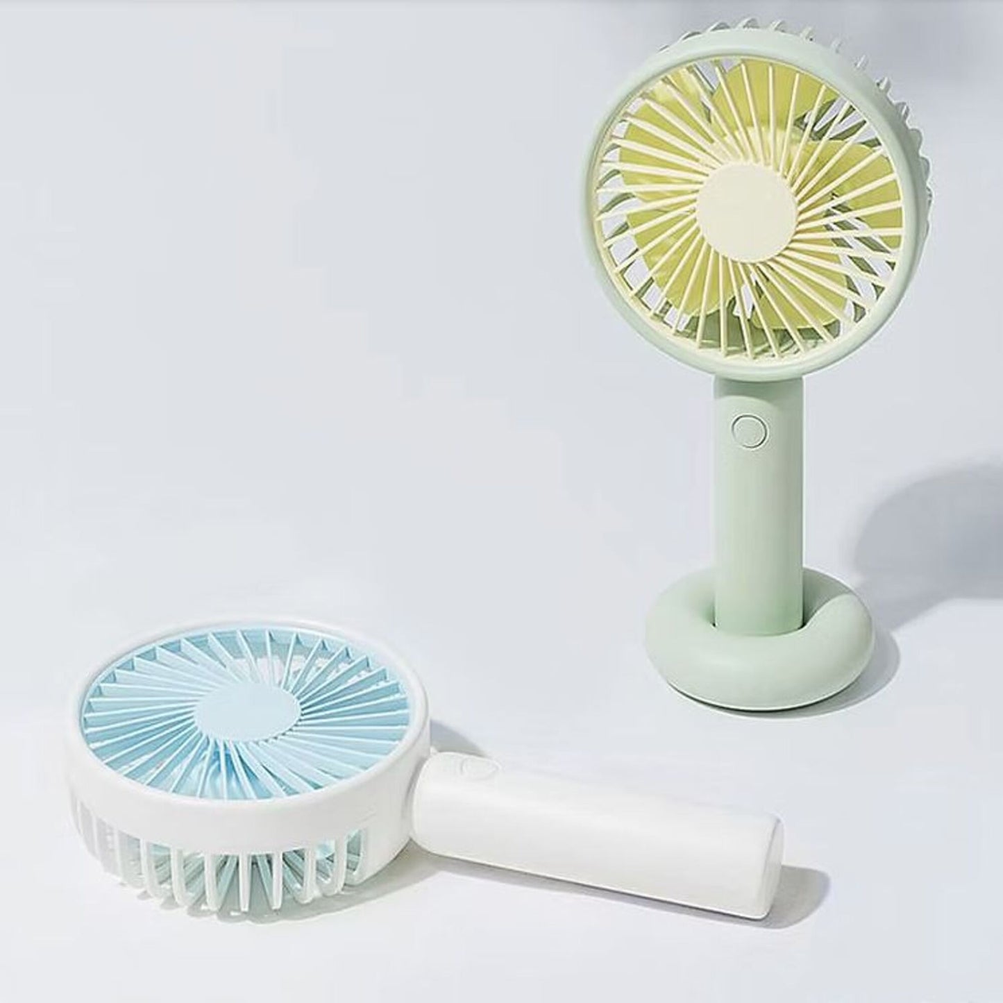 Mini Handheld Fan – Fresh Student USB Fan with LED Light, Portable Outdoor Fan with 3-Speed Settings | HF004 party X party