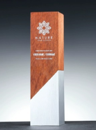 Wooden Trophy, Creative Trophy, Engravable – TR-890