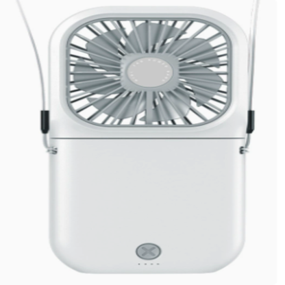 Foldable Neck Fan – 3-in-1 Handheld, Desktop & Neck Fan with Power Bank, Quiet & Portable | HF009 party X party