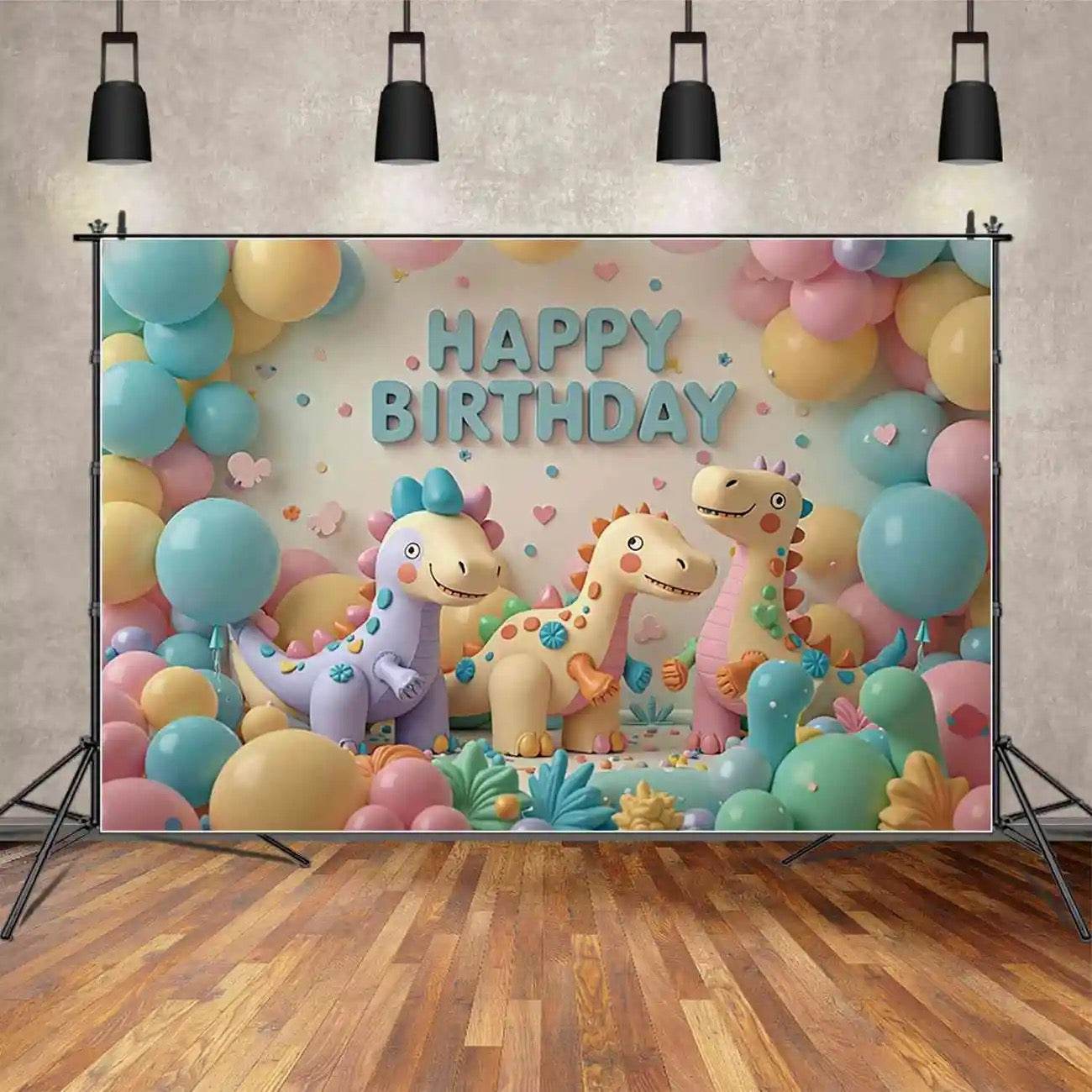 Custom Birthday Backdrop–TB-041 - party X party