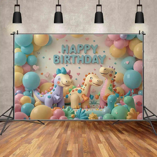 Custom Birthday Backdrop–TB-041 - party X party
