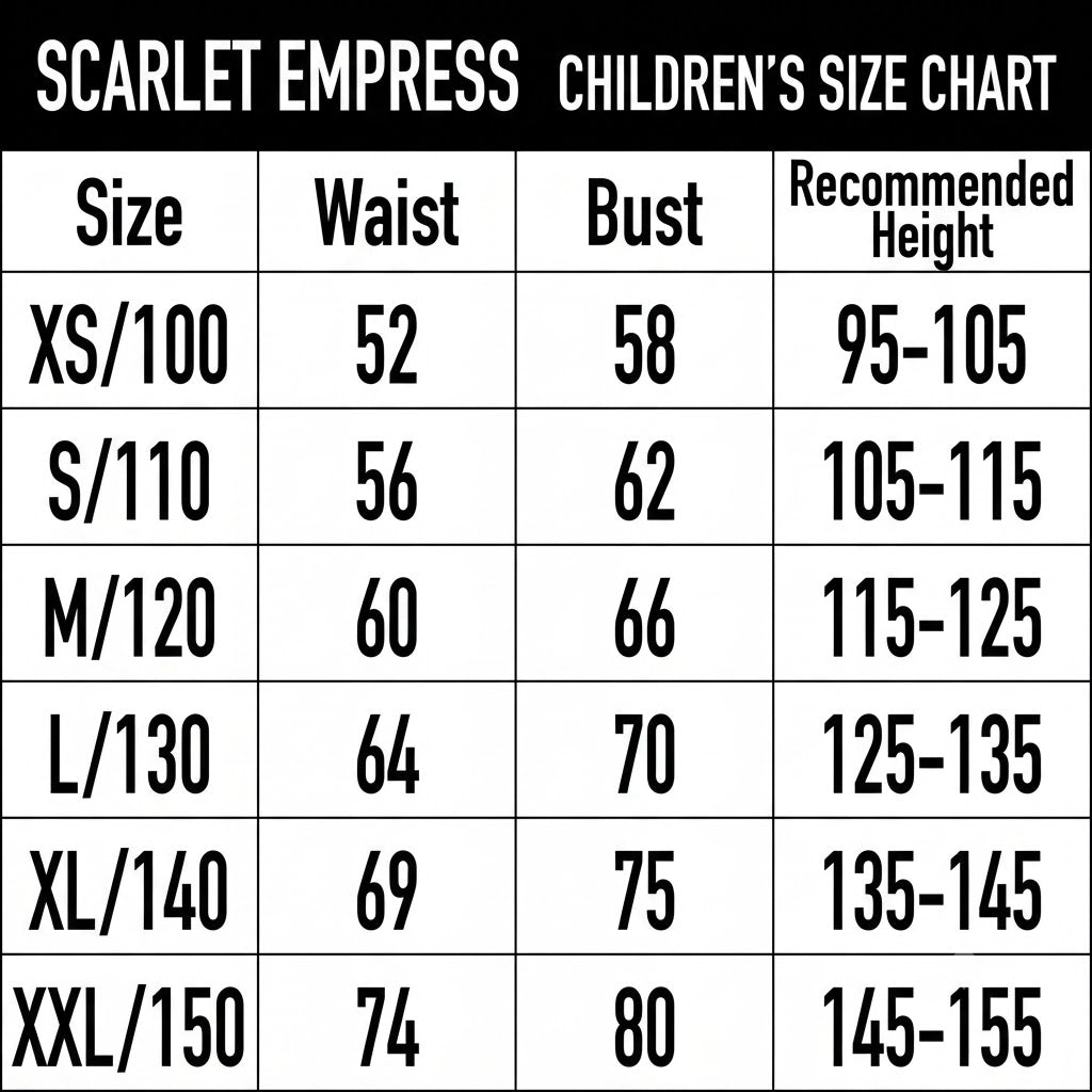 Scarlet Witch Wanda Multiverse Parent-Child Cosplay Costume – Marvel Hero Festival Matching Outfit | MTJ319 party X party