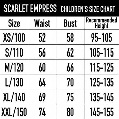 Scarlet Witch Wanda Multiverse Parent-Child Cosplay Costume – Marvel Hero Festival Matching Outfit | MTJ319 party X party
