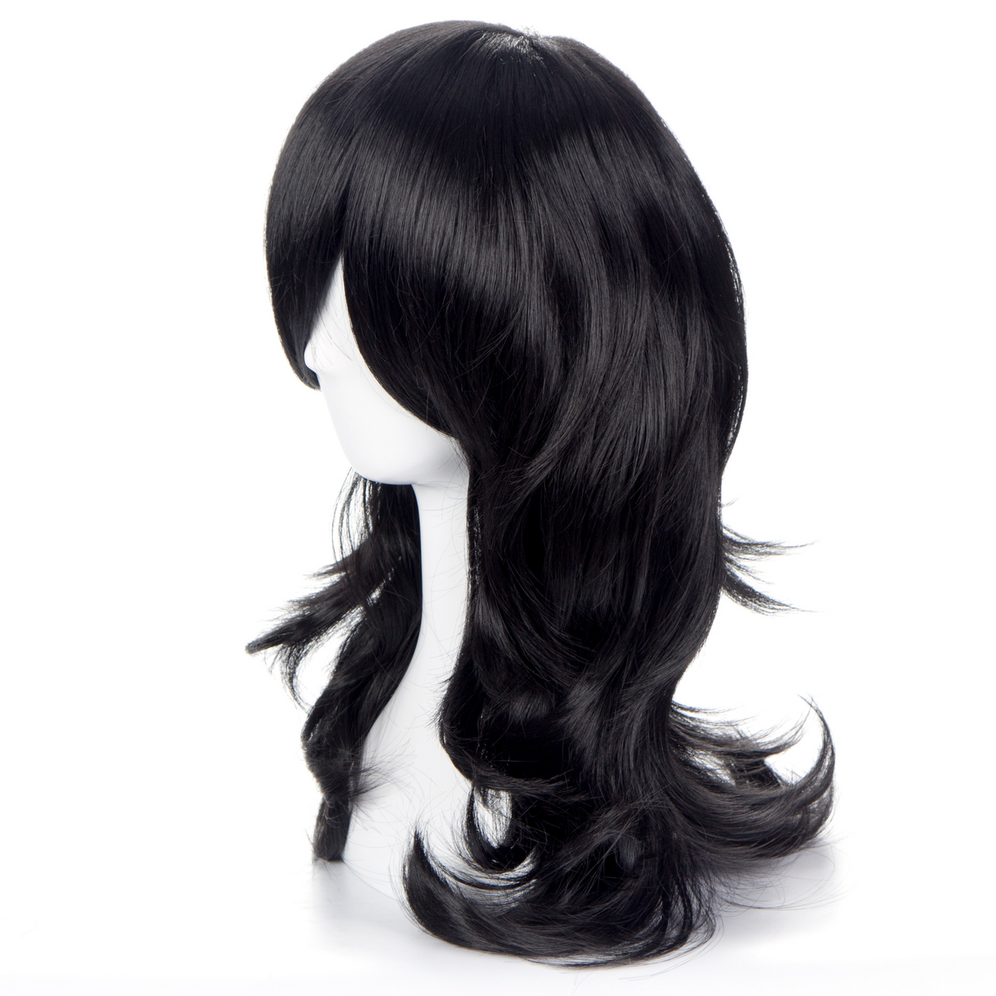 Shota Aizawa Cosplay Wig – My Hero Academia Black Curly 45cm Anime Wig | UA011