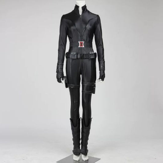 Black Widow Captain America 3: Civil War Cosplay Costume – Marvel Avengers Women’s Bodysuit | MTJ318 party X party