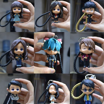 Creative DIY Handmade Gift — Custom Cartoon Keychain for Girlfriend, 520 Valentine’s Day or Birthday Present.