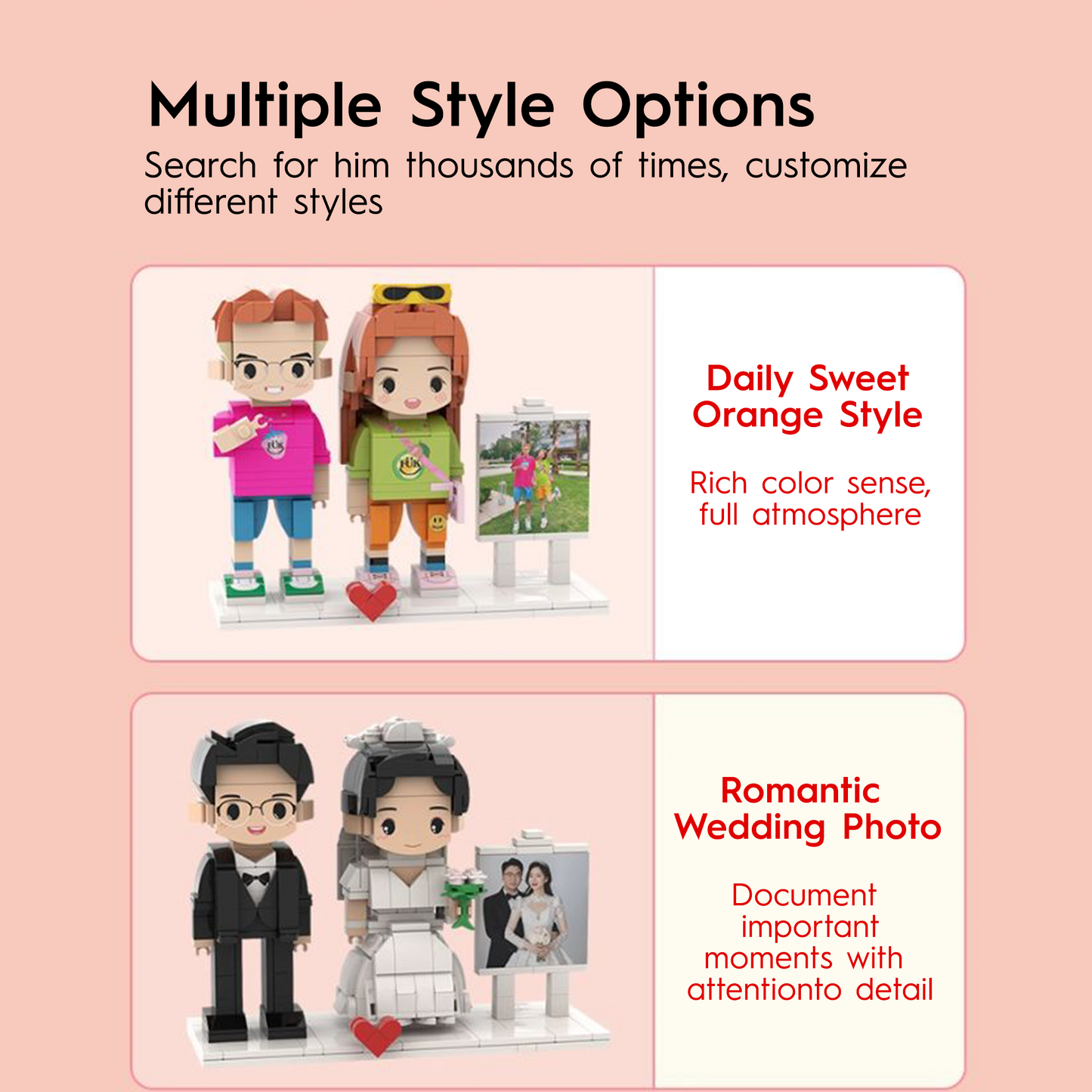 Building Block Photo Frame