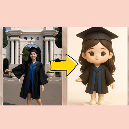 3D Printed Figure, Custom Made from Image, Creative Portrait Doll/Figurine, Couple's Gift party X party