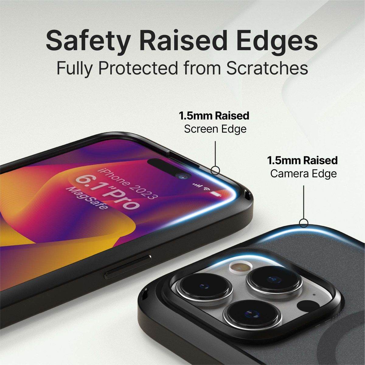 catalyst - MagSafe Influence Case for the new iPhone 15 Pro - Invisible Black – LP-044 - party X party