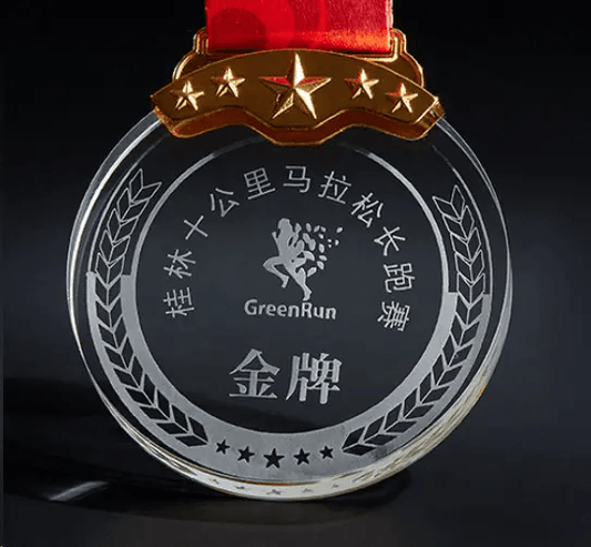 Medals Crystal Medals Creative Medals Commemorative Medals Engravable Fixed Size Three Colors Available Optional Styles – TR-1215 - party X party