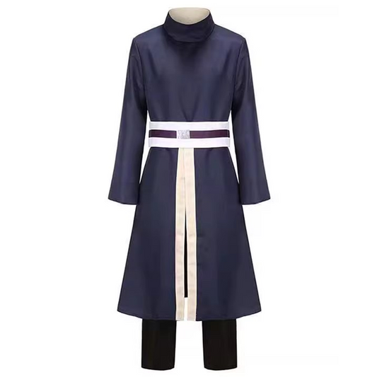 Naruto Obito Uchiha White Mask Cosplay – Akatsuki Cloak Outfit Anime Cosplay Costume Set N008 party X party