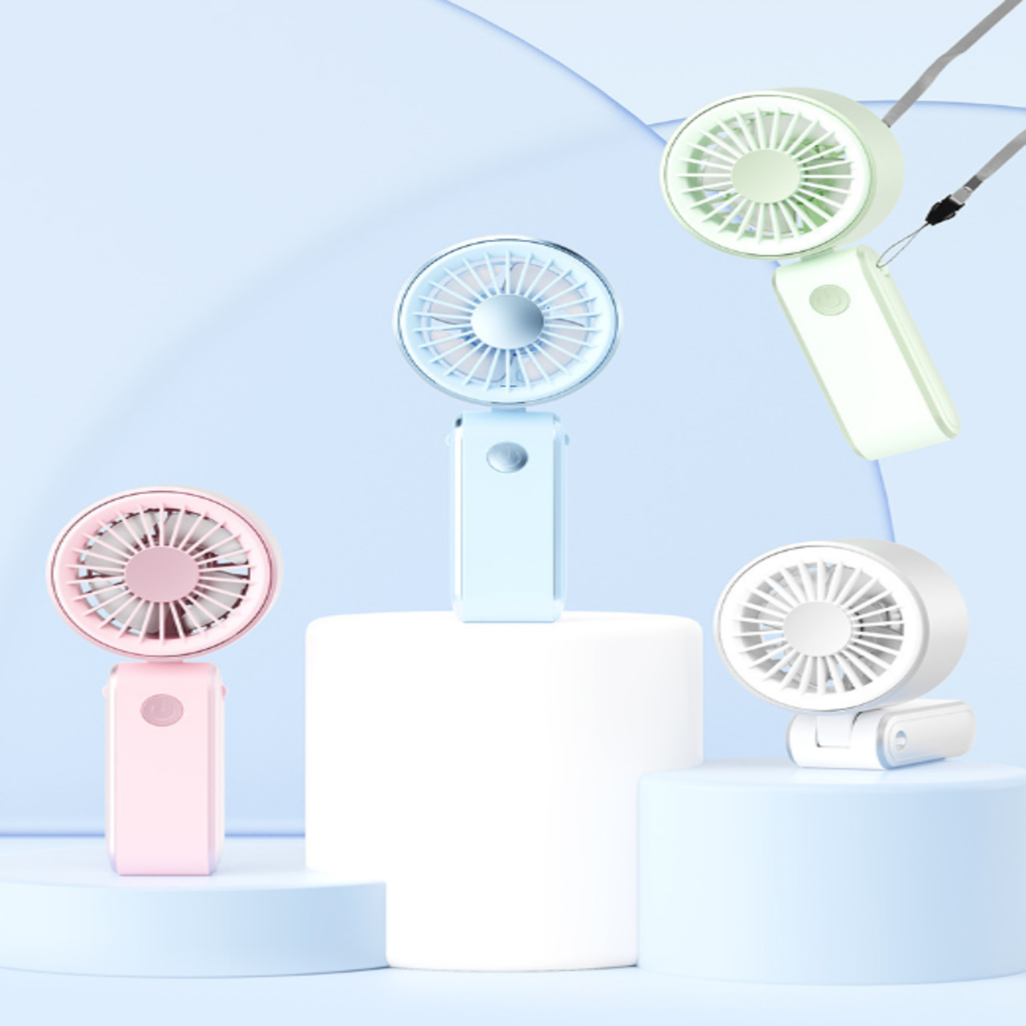 USB Rechargeable Mini Fan – Foldable Portable Handheld Fan for Students & Outdoor Use | HF0011 party X party