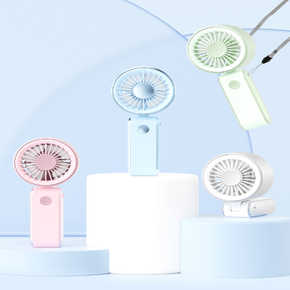 USB Rechargeable Mini Fan – Foldable Portable Handheld Fan for Students & Outdoor Use | HF0011 party X party