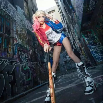Suicide Squad (2016) Harley Quinn Cosplay Costume Shorts for Women | DC202 party X party