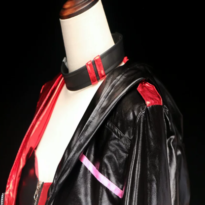 Suicide Squad (2016) Harley Quinn Leather Cosplay Roleplay Costume | DC222 party X party