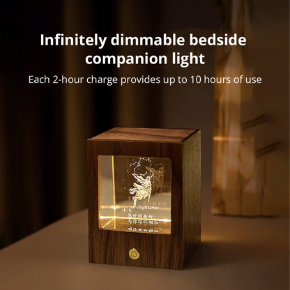 Zodiac Crystal Ambient Night Light