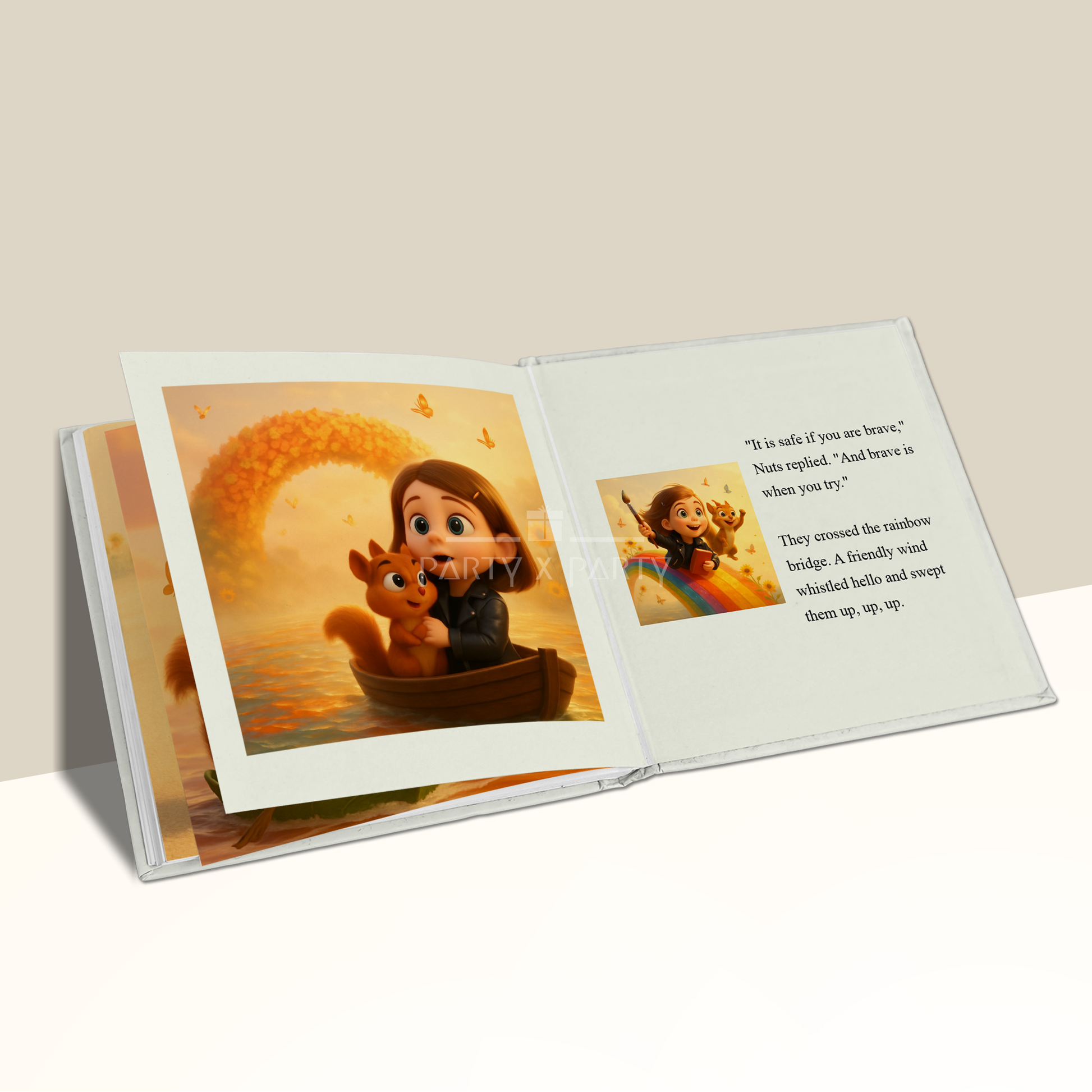 Sweet's Art Adventure –  Personalized Story Book party X party