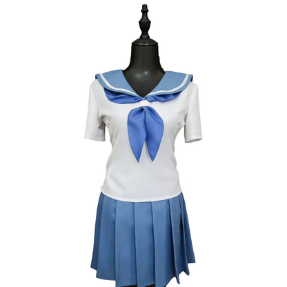 KILL la KILL Anime Cosplay | Mako Mankanshoku Student Uniform | Japanese Academy Sailor Suit Women’s Full Set C064 party X party