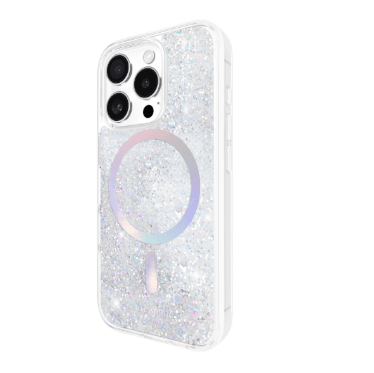 kate spade New York - iPhone 16 Pro Max Quicksand-Glitter Case - Opal Iridescent – KS055224--LP-179