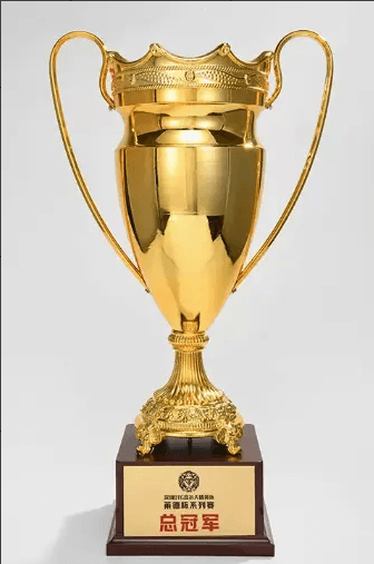 Engravable Metal Trophy | Creative Commemorative Award in Three Colors – TR-1635 - party X party