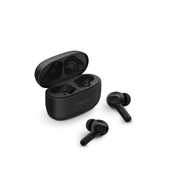 Philips TAT1109BK/00 10 mm True Wireless Earbuds – Black LP‑119 | 24 h Battery, Dynamic Bass & IPX4 - party X party