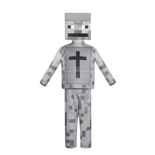 Skeleton Minecraft Character Costumes – Bring the Game to Life for Halloween Costume! - party X party