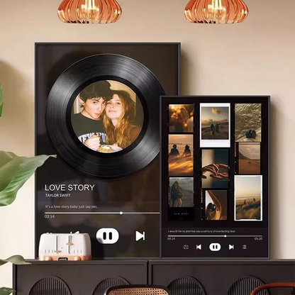 Custom Film Strip Photo Frame | Personalized Collage Print Gift for Couples & Besties | DIY Wedding & Anniversary Wall Art