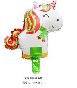 🎄🎄Limited!!!!!! Christmas mini Christmas series balloon set Christmas decoration--L005