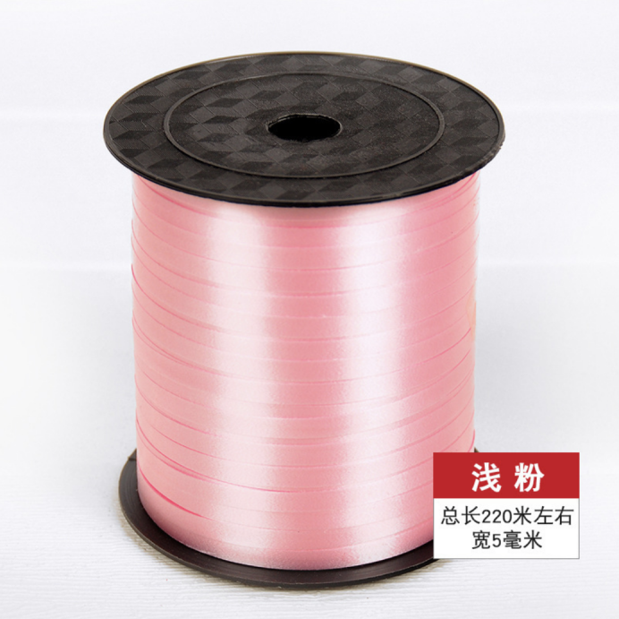 Light pink flower bouquet ribbon--B147-PK