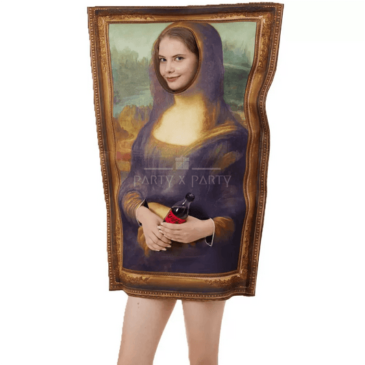 Mona Lisa Painting Costume – Classic Art with a Fun Twist for Halloween costume! - party X party
