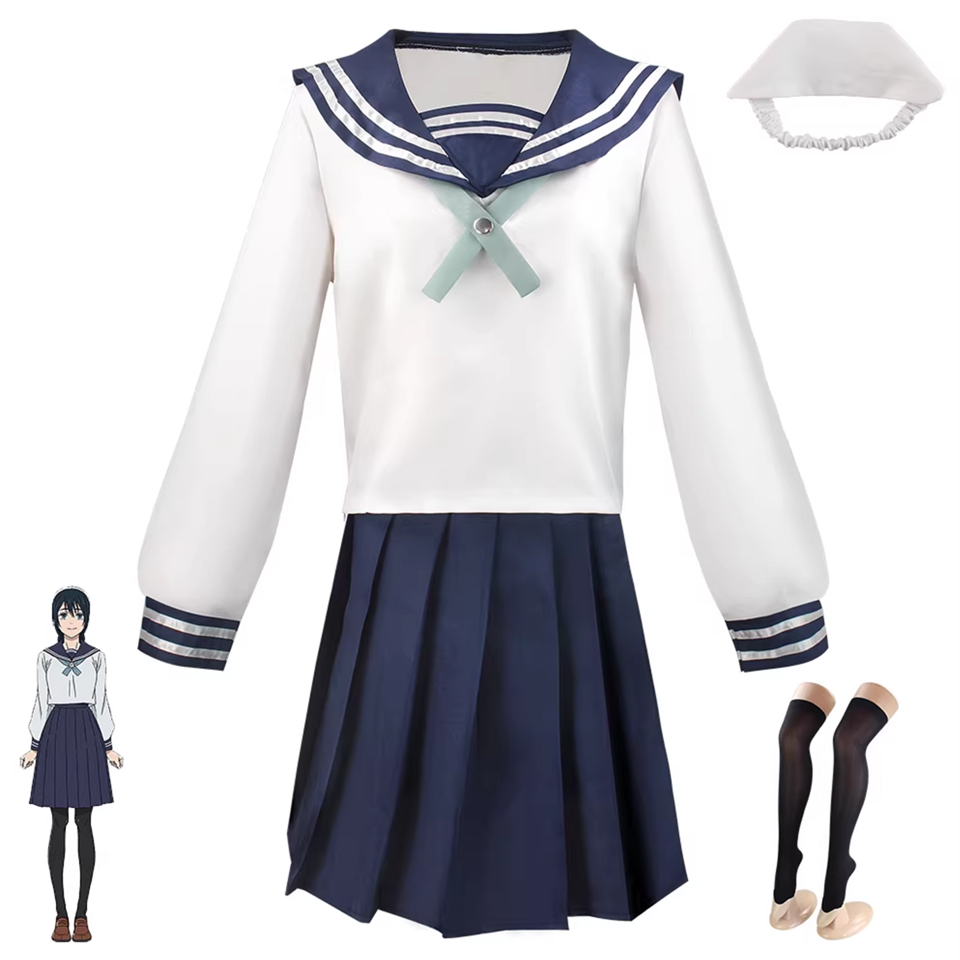 Jujutsu Kaisen Cosplay Costumes - Riko Amanai outfit / set J027 party X party