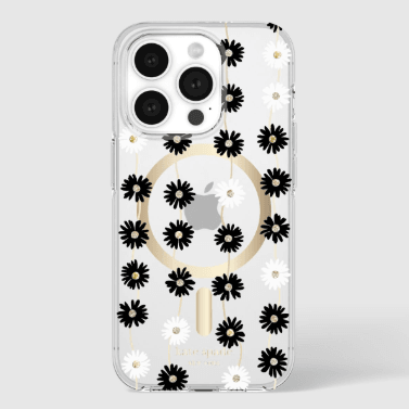 kate spade New York - Protective Hard Case for iPhone 15 Pro MagSafe Case - Daisy Chain KS052498 – LP-096 - party X party