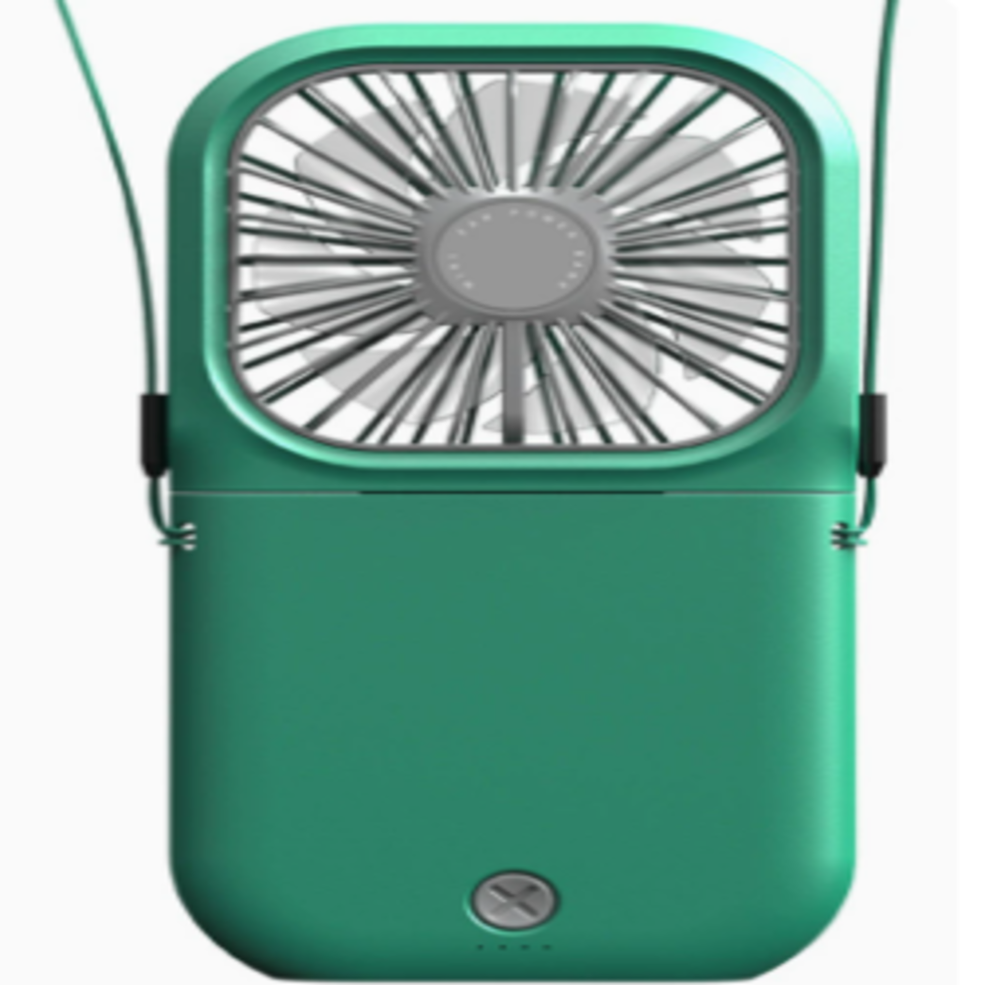 Foldable Neck Fan – 3-in-1 Handheld, Desktop & Neck Fan with Power Bank, Quiet & Portable | HF009 party X party