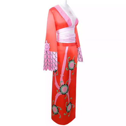 One Piece – Boa Hancock Cosplay Costume Anime Character Role-Play Outfit 0020 party X party