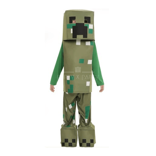 Creeper 2 Minecraft Character Costumes – Bring the Game to Life for Halloween Costume! - party X party