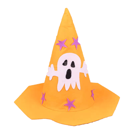 Halloween Hat with Ghost, Pumpkin and Stars | Costume Party Accessory - party X party