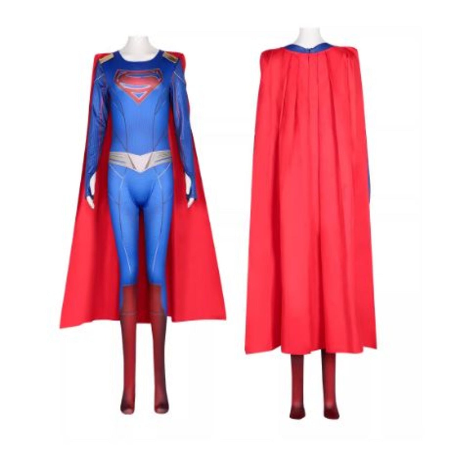 Superman Clark Kent Cosplay Bodysuit with Cape  | DC003 party X party