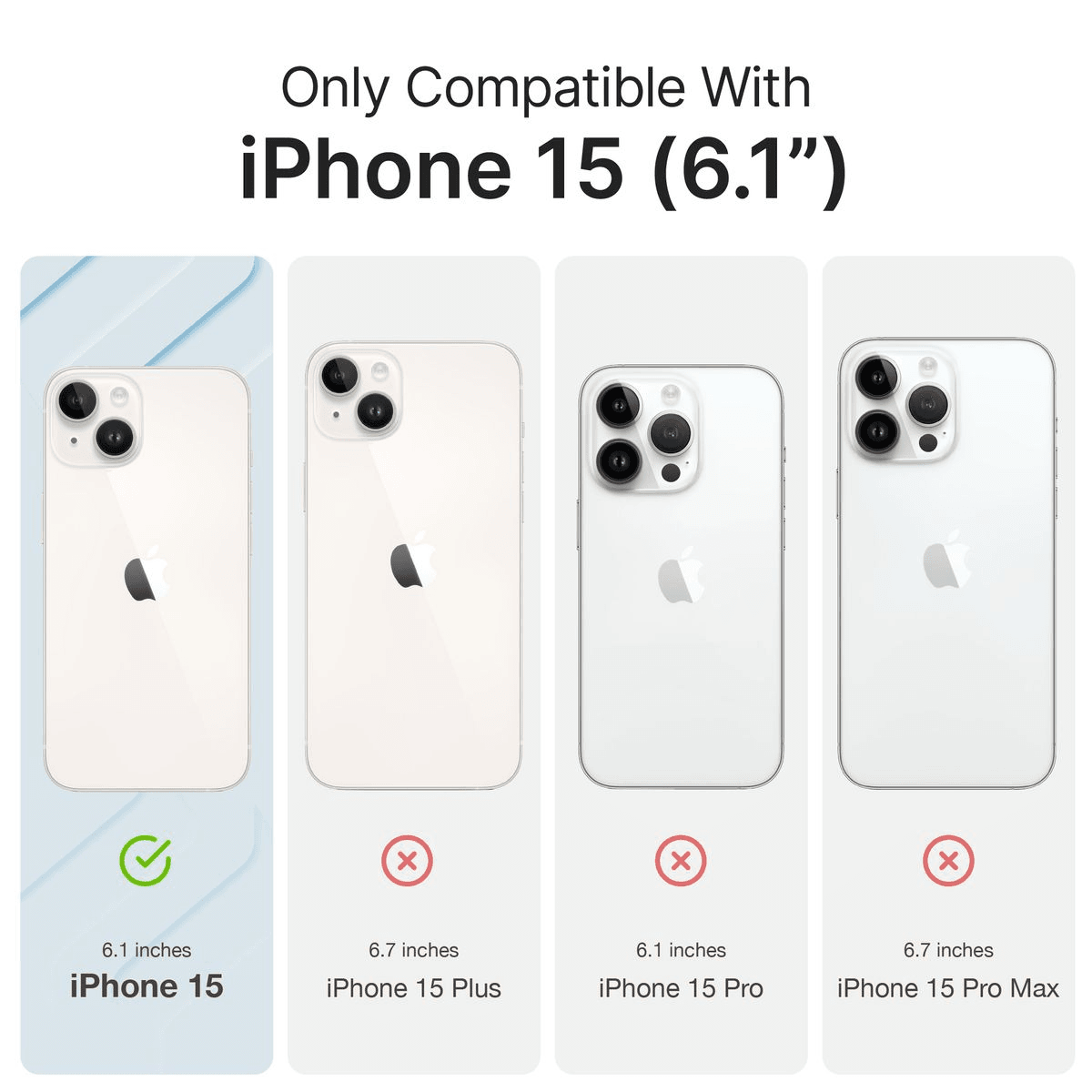 catalyst - Influence Case for the new iPhone 15 - Clear – LP-032 - party X party