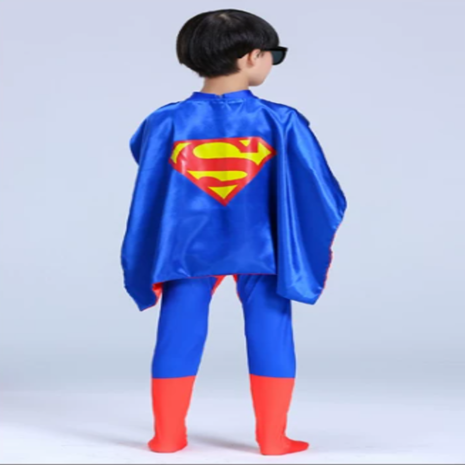 Superman Boys  Cosplay Bodysuit  Blue Cape– Baby/Children Performance Costume | DC021 party X party