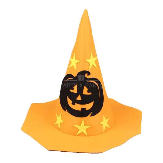 Halloween Hat with Ghost, Pumpkin and Stars | Costume Party Accessory - party X party