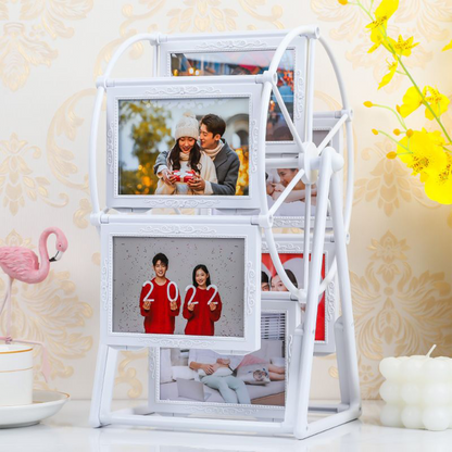 Creative Ferris Wheel Photo Frame — Custom Wedding, Desktop Album, or Children’s Memory Gift.