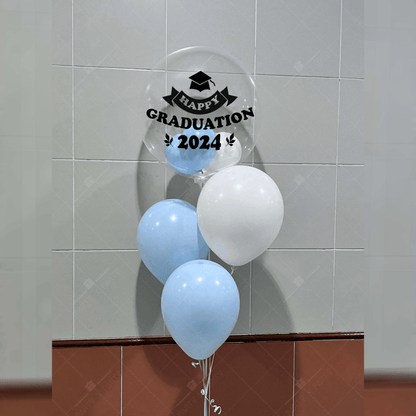 Japanese Crystal & Rubber Balloon Bundle Set – Custom-Printed, Three Sizes – B160-4 - party X party